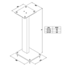 External Aluminum Speaker Mount For Tv