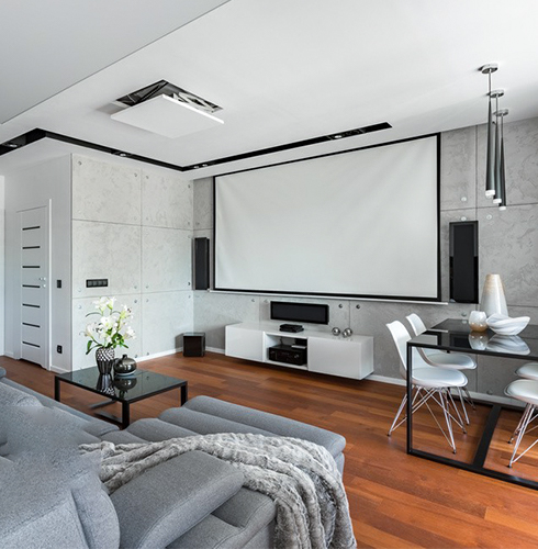 TV mount for home theater