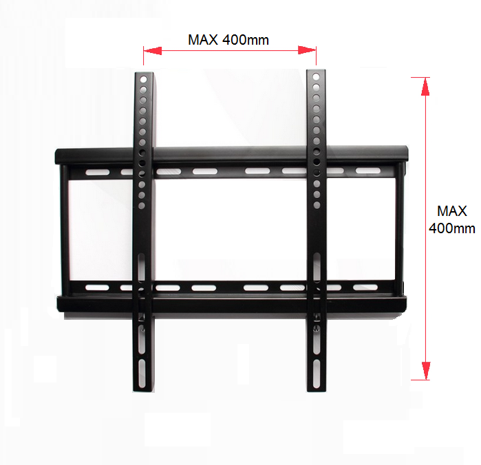  Fixed TV Wall Bracket for Most 26"-55" inch TVs, Ultra Slim TV Wall Mount JY-LCD-B04